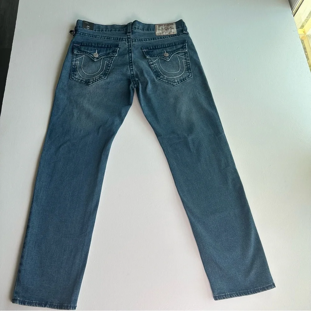 True Religion‎ Geno Relaxed Slim Flap Pockets Mens Size 33 NWT